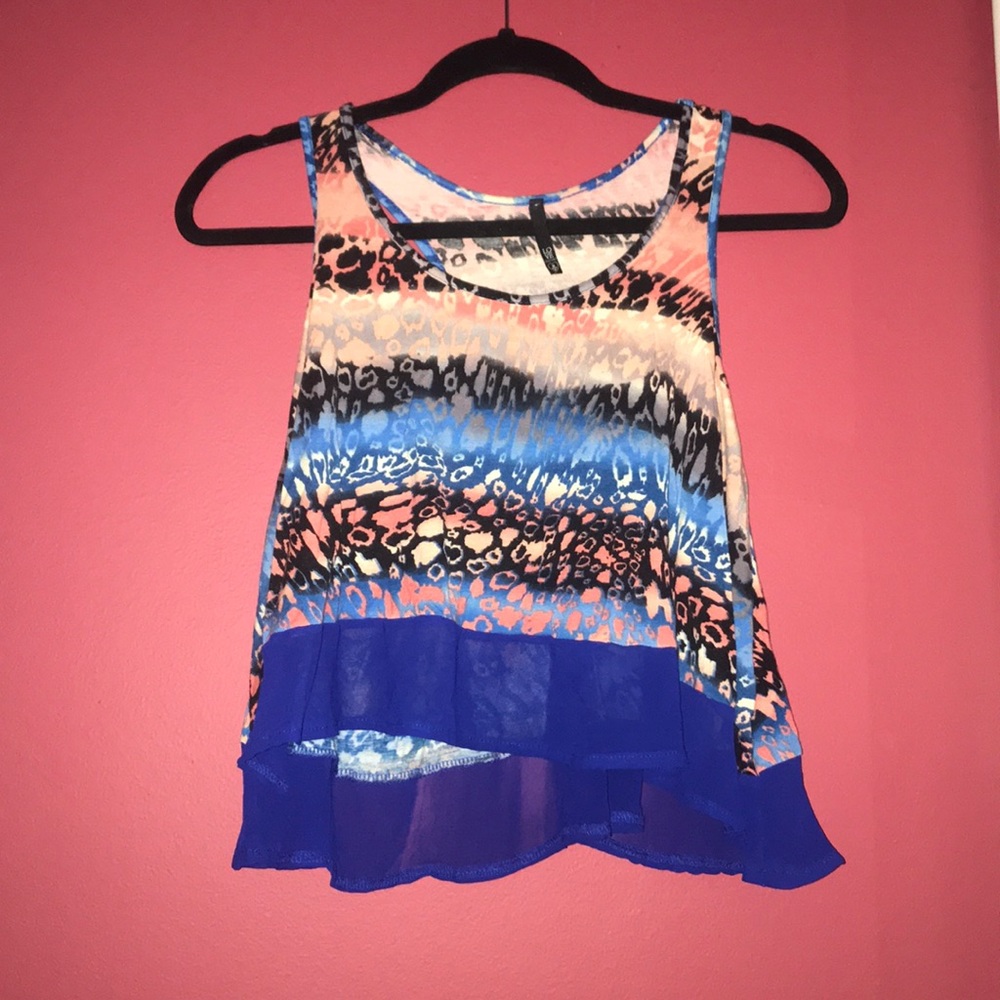 Animal Print Tank Top